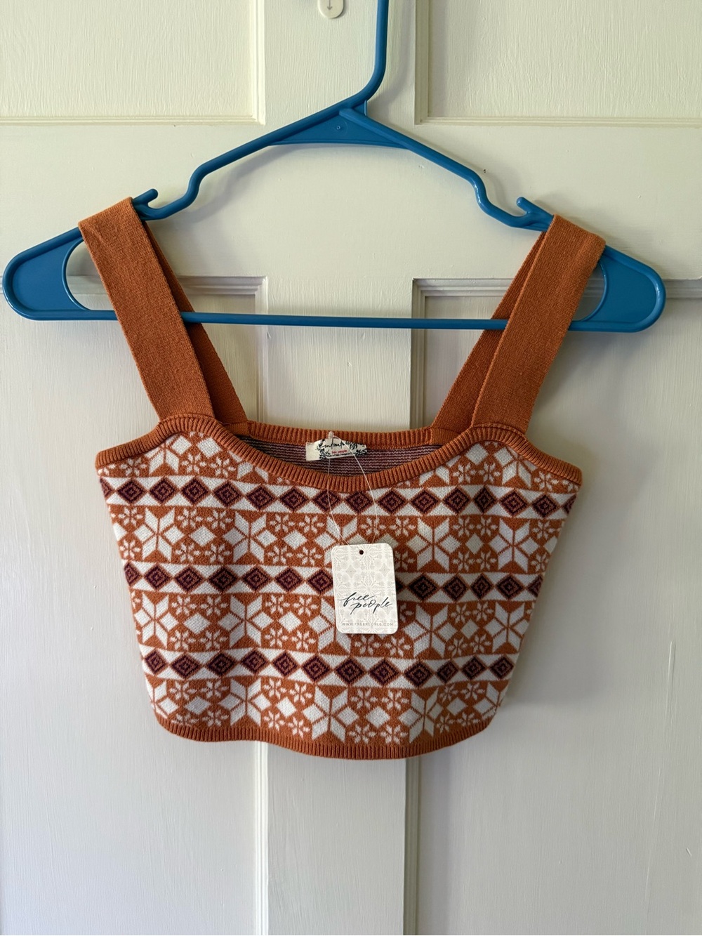 Free People Intimately Away With Me Knit Crop Top NWT - Picture 4 of 7